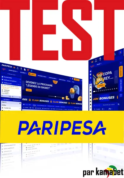 Test de l'opérateur PariPesa